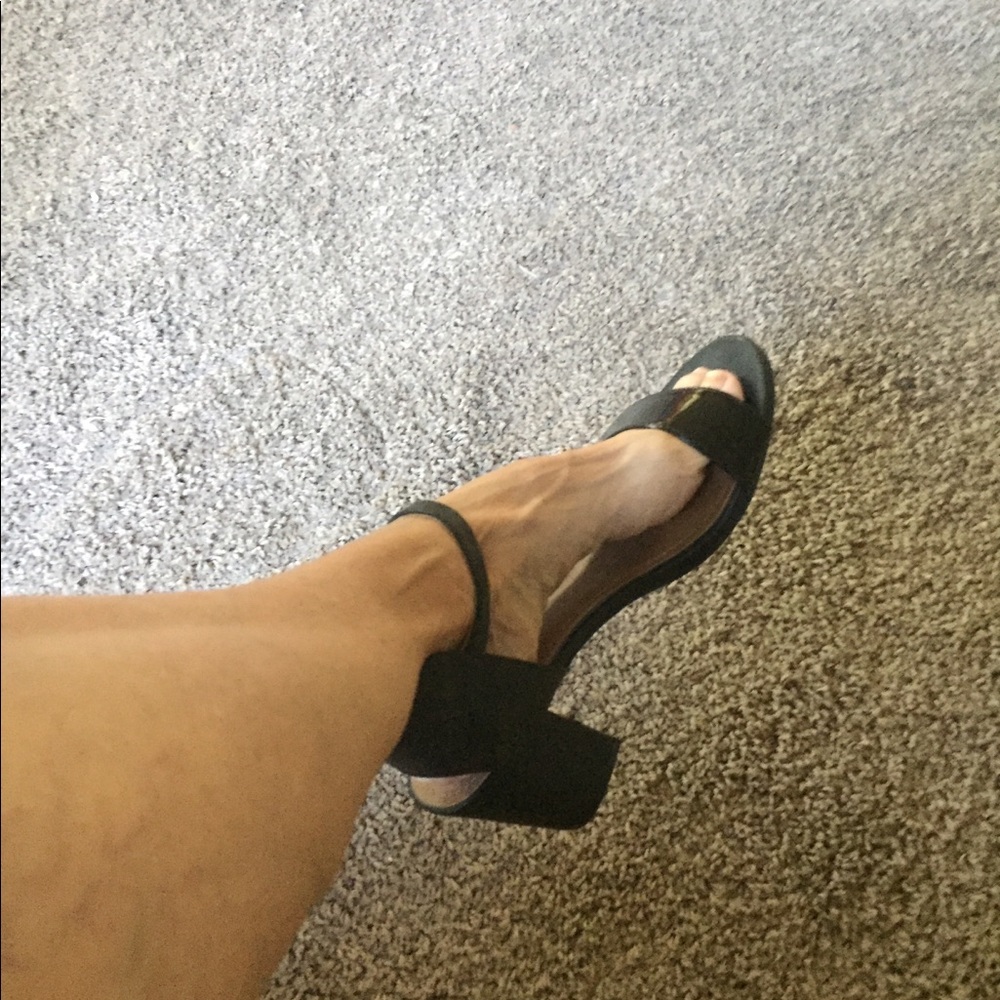 Black  sandals